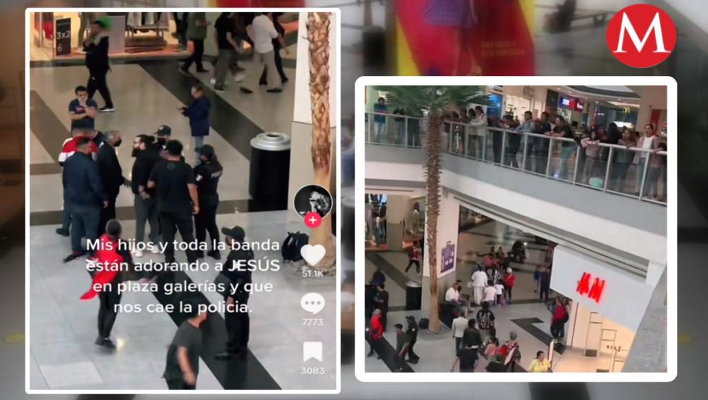 Cristianos sorprenden al cantar alabanzas en pleno centro comercial.