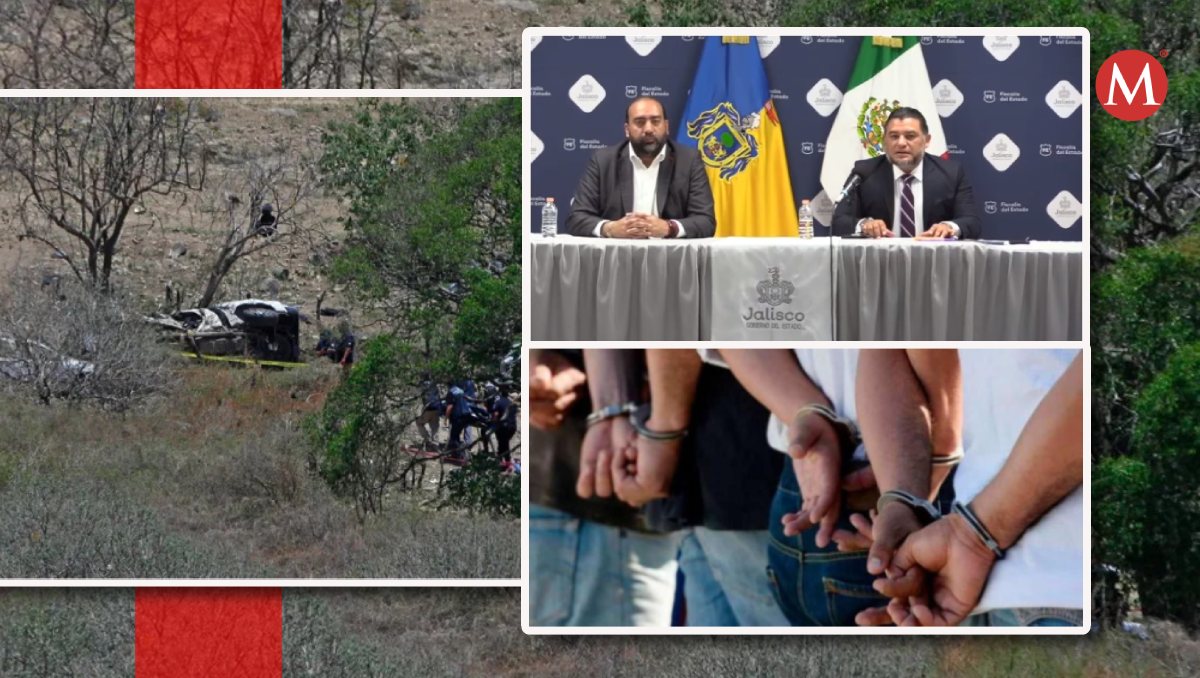 Hay dos detenidos por ataque con explosivos en Tlajomulco, informó Fiscalía. (Especial)