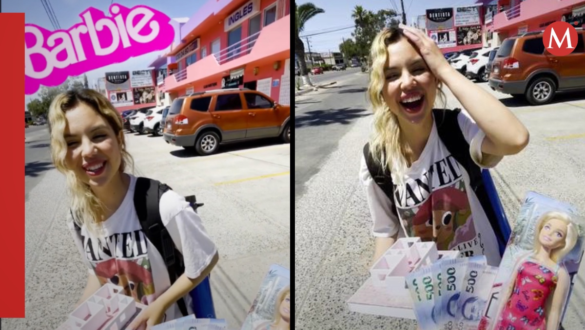 Joven acepta el reto de convertirse en Barbie por 3 mil pesos | ESPECIAL
