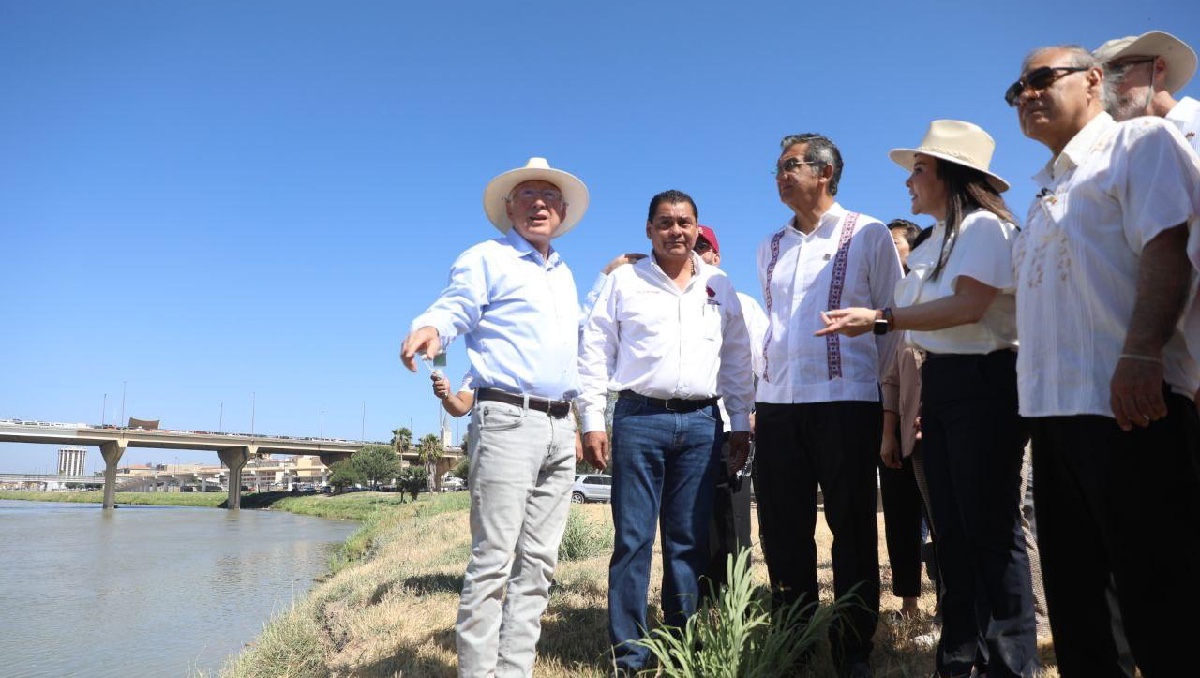 Ken Salazar y Américo Villarreal