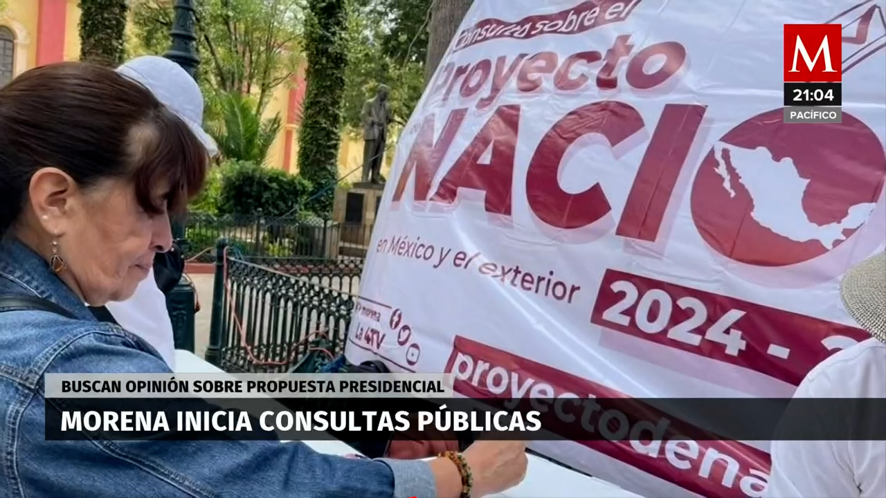 MORENA inicia consultas públicas para proyecto de nación 2024-2030