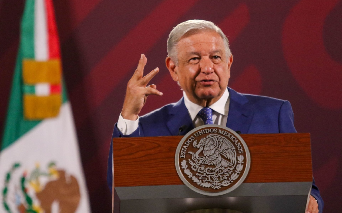 El Presidente en su conferencia de prensa mañanera de hoy en Palacio Nacional. | Cuartoscuro