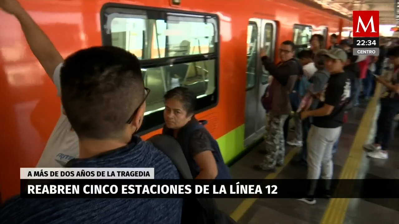 Reapertura triunfal: Línea 12 del Metro de CdMx vuelve a operar con mejoras y seguridad