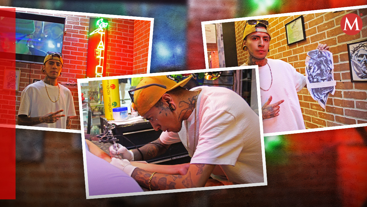Tatuador Blood en Puebla habla sobre su historia con los tatuajes | Melanie Torres