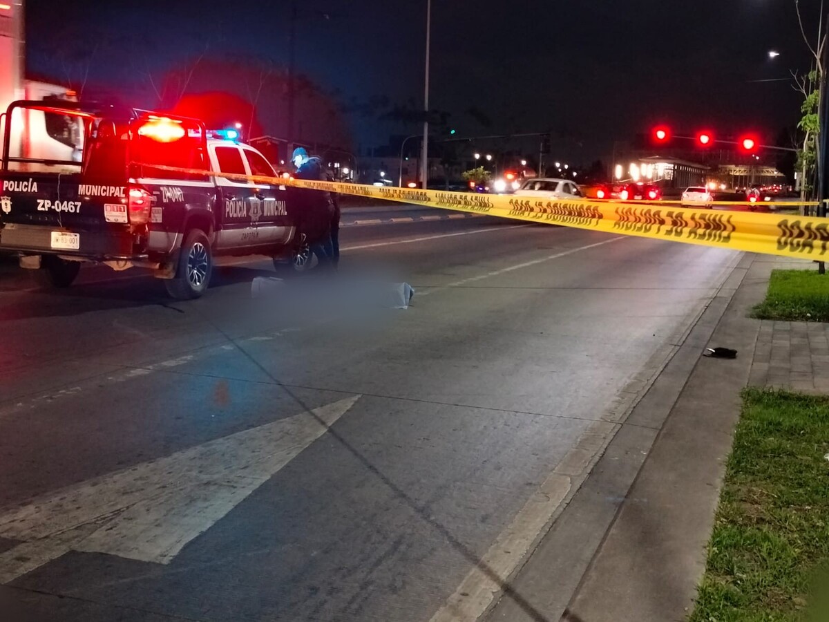 El accidente ocurrió sobre el Periférico Norte en el municipio de Zapopan. (Vicente Torres)