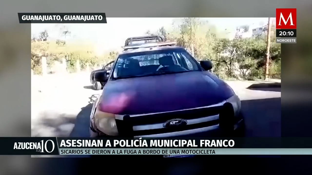 Ataque mortal en Guanajuato capital: Sicarios asesinan a un valiente policía municipal