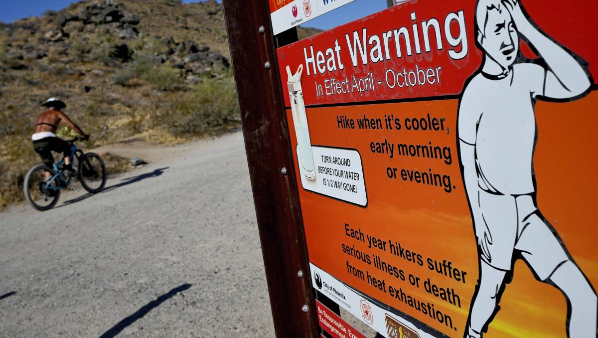 El calor extremo en el hemisferio norte afecta la salud pública. (AP).