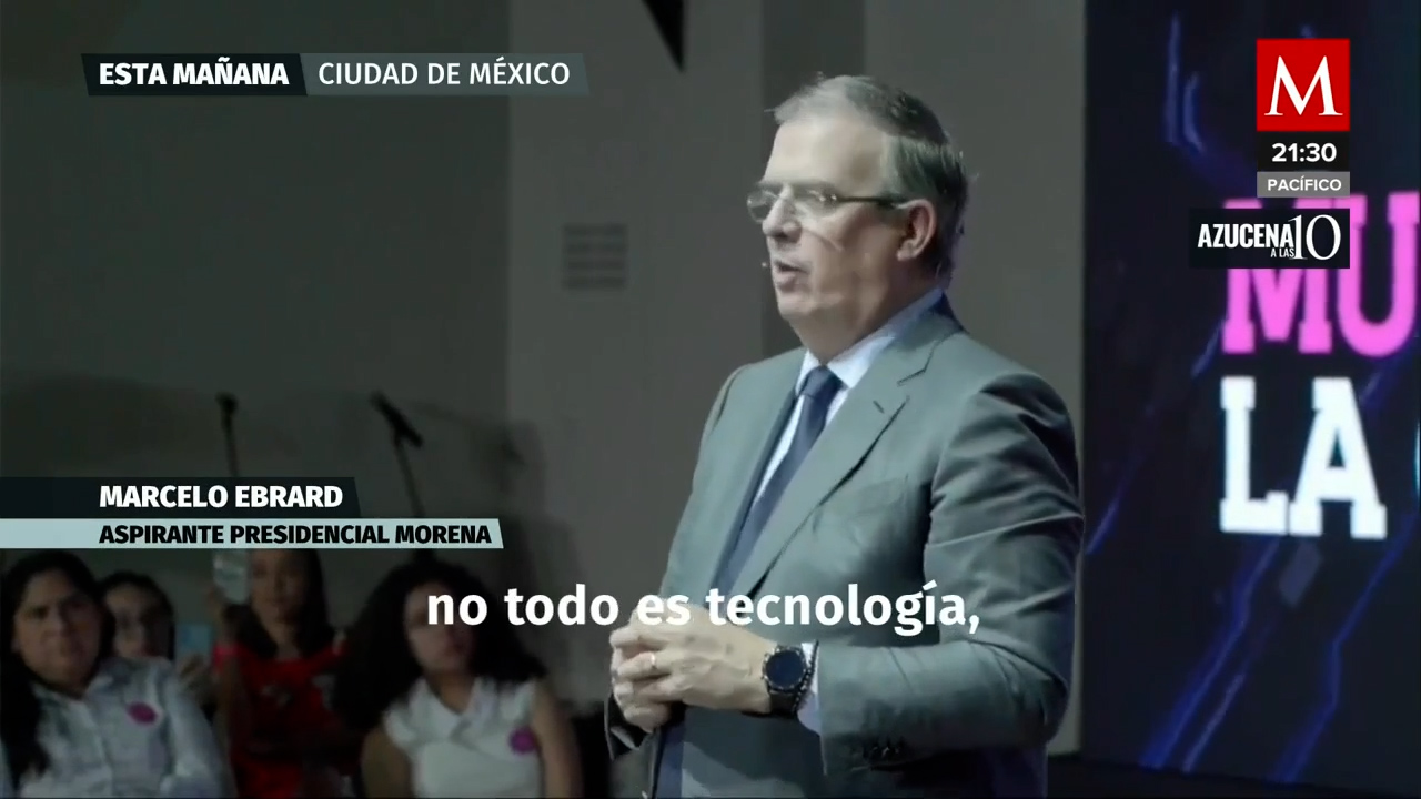 Ebrard presenta el plan de seguridad "Ángel" en un lugar público de la CdMx