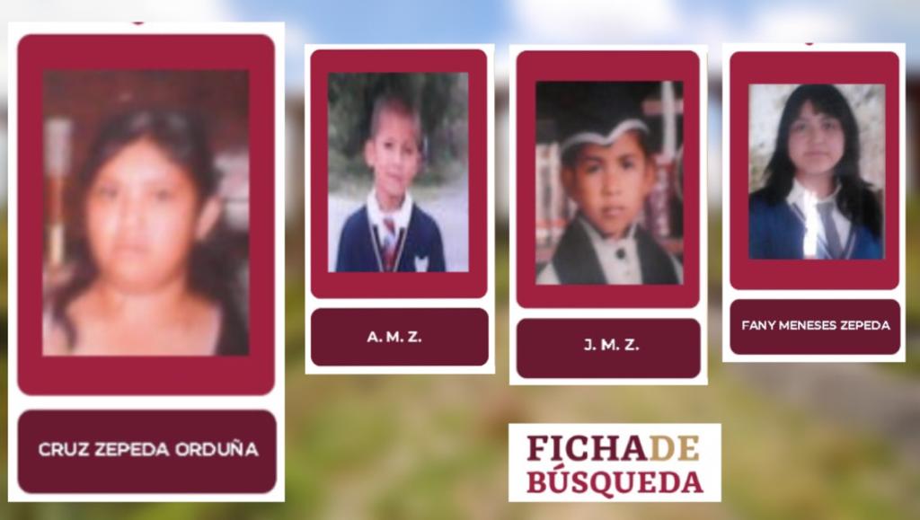Orduña y sus tres hijos fueron vistos por última vez en Zempoala.