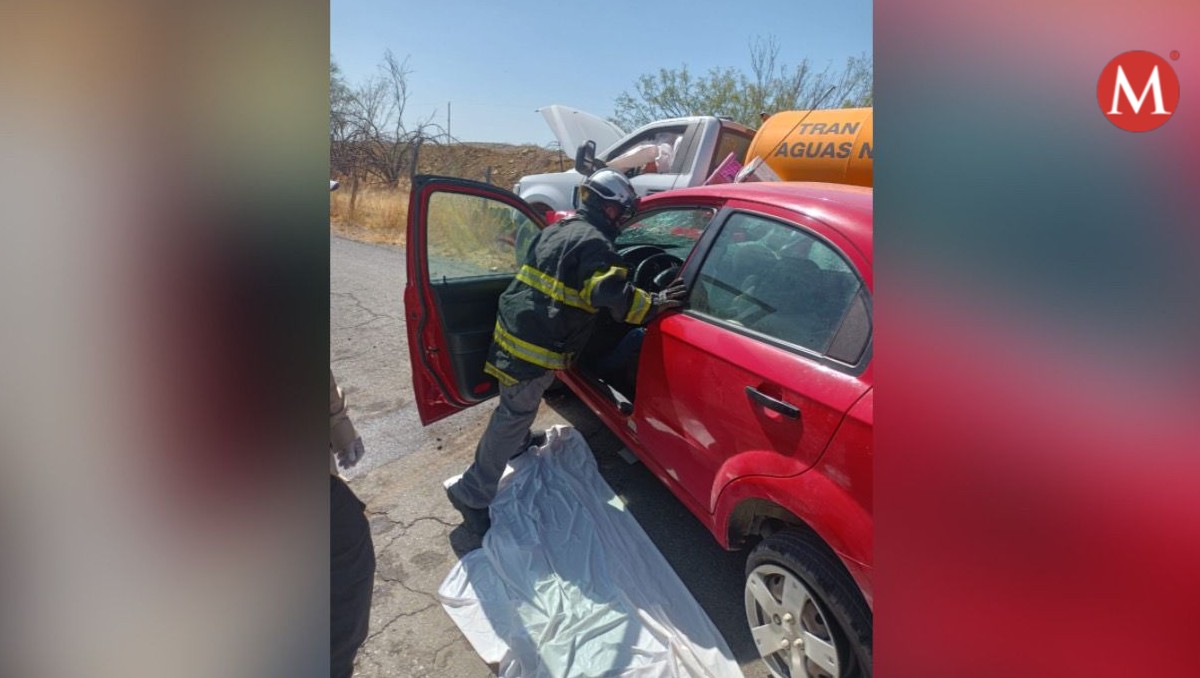 El percance según las primeras versiones fue de manera frontal. Foto: Especial