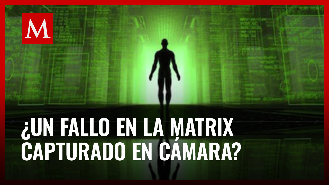 ¿Un vistazo detrás del velo? Video viral muestra un presunto error en la Matrix