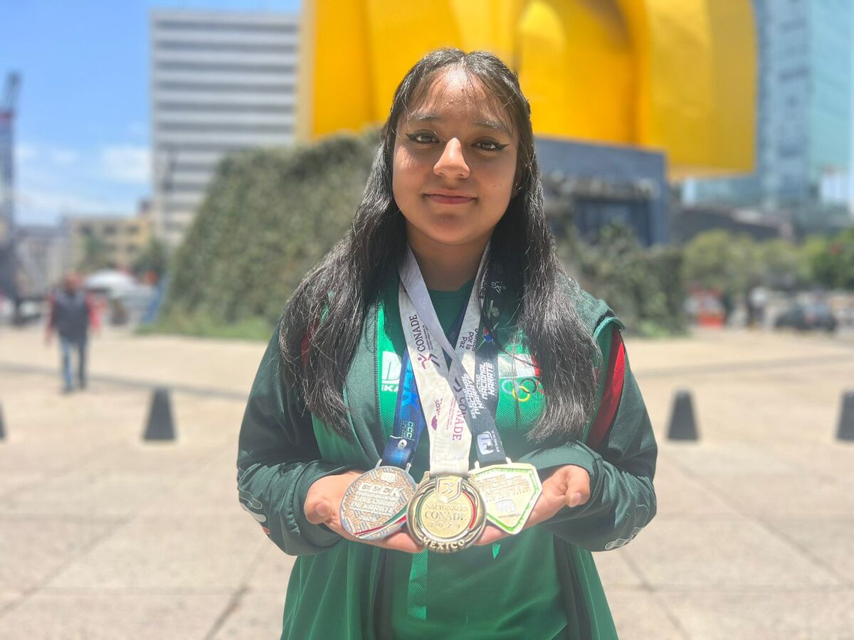 Alondra Elizabeth Méndez pide apoyo para ir a competir a los Juegos Panamericanos en Chile | César García