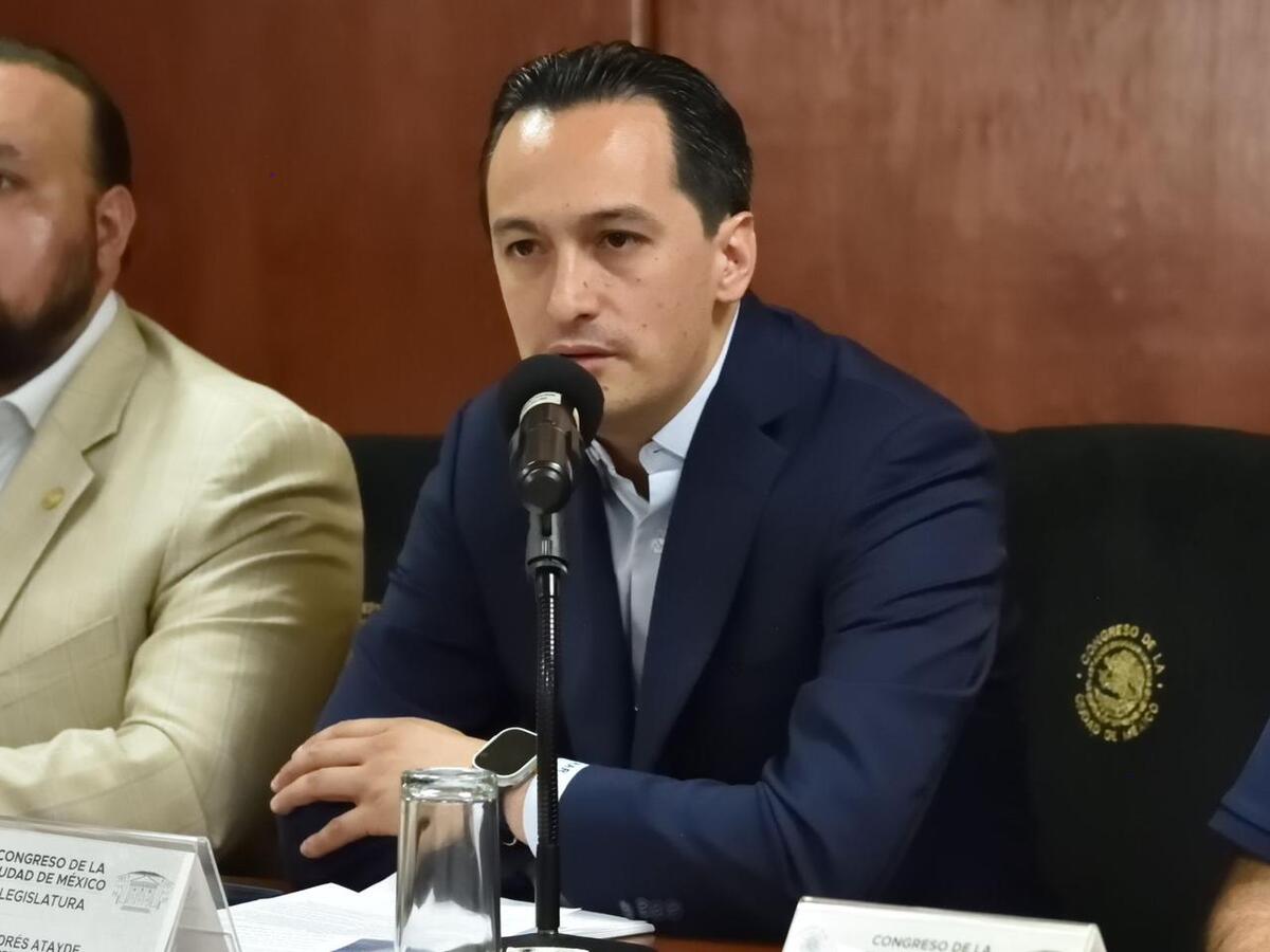 Andrés Atayde, presidente del Partido Acción Nacional en Ciudad de México | Especial