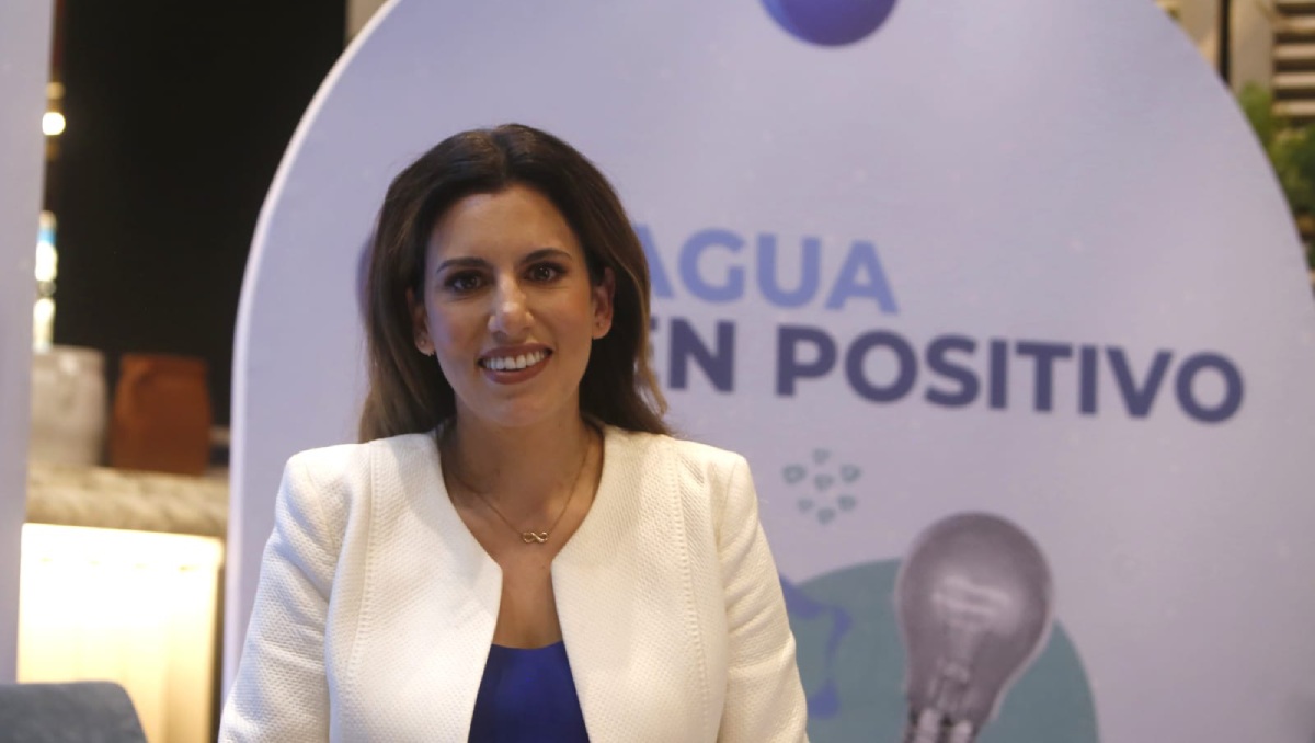 Angelica Guzmán, directora de comunicación de P&G. Foto: (Ariana Pérez)