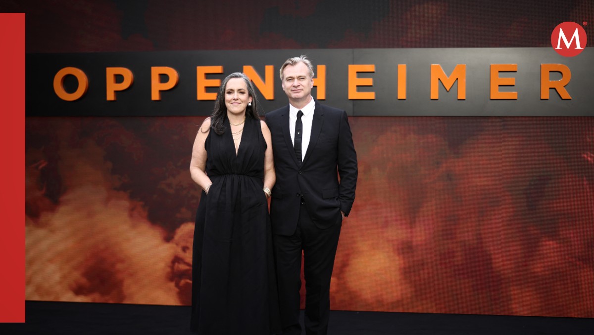 Christopher Nolan en la premiere de 'Oppenheimer'