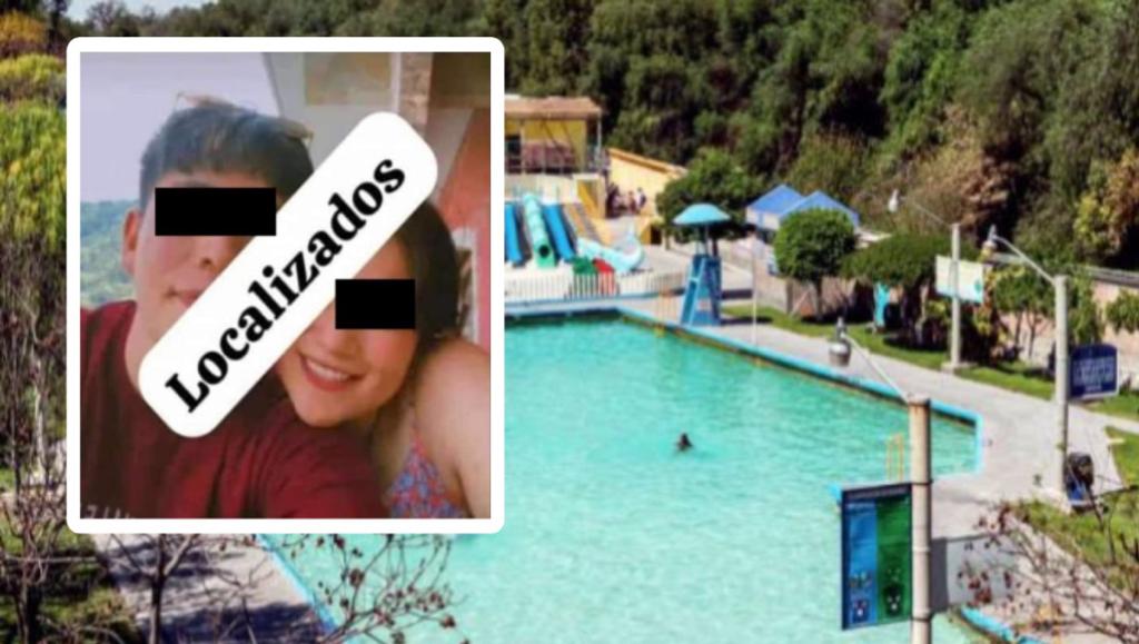Elementos de policía localizaron a la pareja en un balneario.