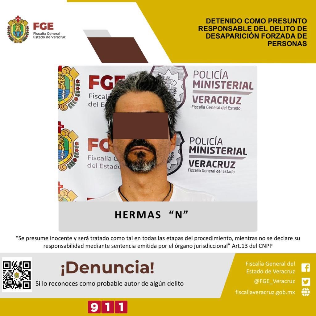 Fiscalía de Veracruz aprehende a ex alcalde de Lerdo de Tejada por presunta desaparición forzada"