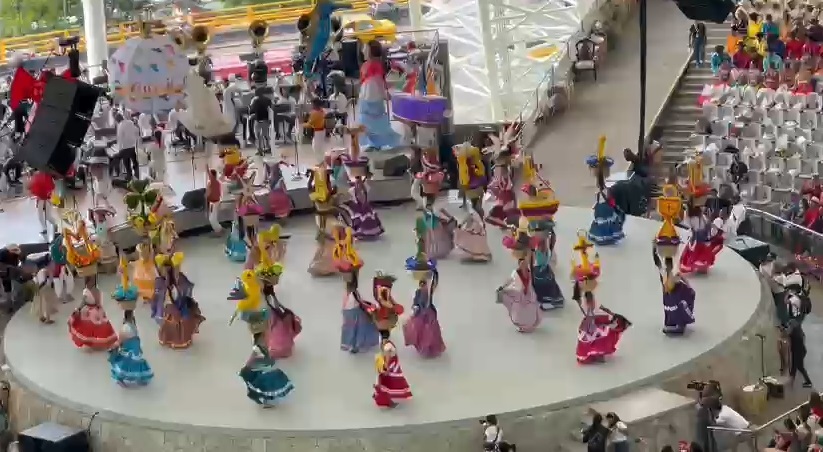 Organización de Guelaguetza en Oaxaca.
