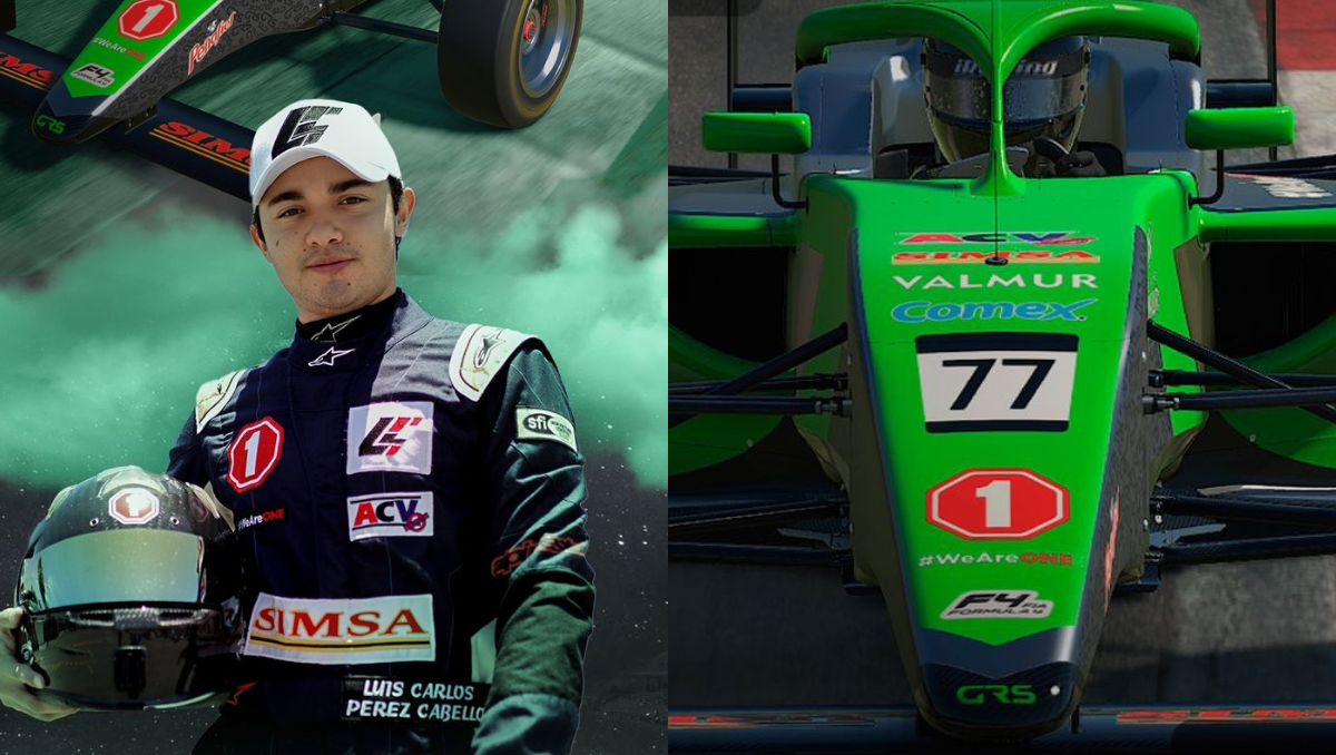 Piloto lagunero, Luis Carlos Pérez realiza pruebas en España, "mi sueño continúa". | Especial