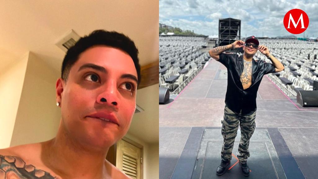 El vocalista de Grupo Firme compartió su reacción ante el sismo en redes sociales.