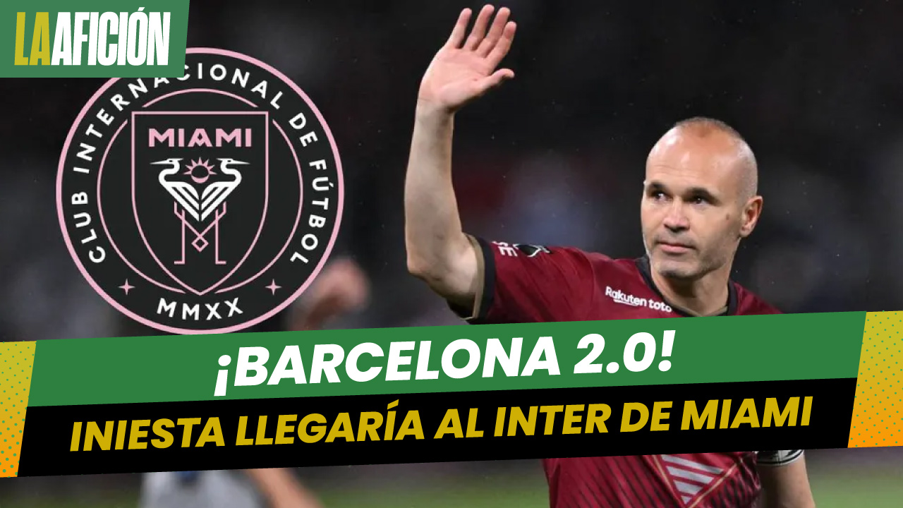 Andrés Iniesta se convertiría en nuevo jugador del Inter de Miami
