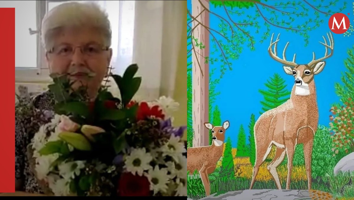 Concha García se viralizó en redes sociales tras mostrar sus trabajos en paint. | ESPECIAL
