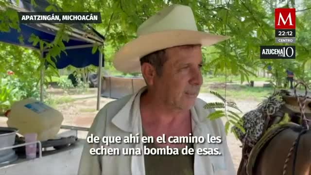 Desplazados de Apatzingán: Miedo persistente tras ataque con drones
