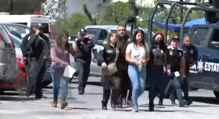 Detención de Laura "N". | Captura