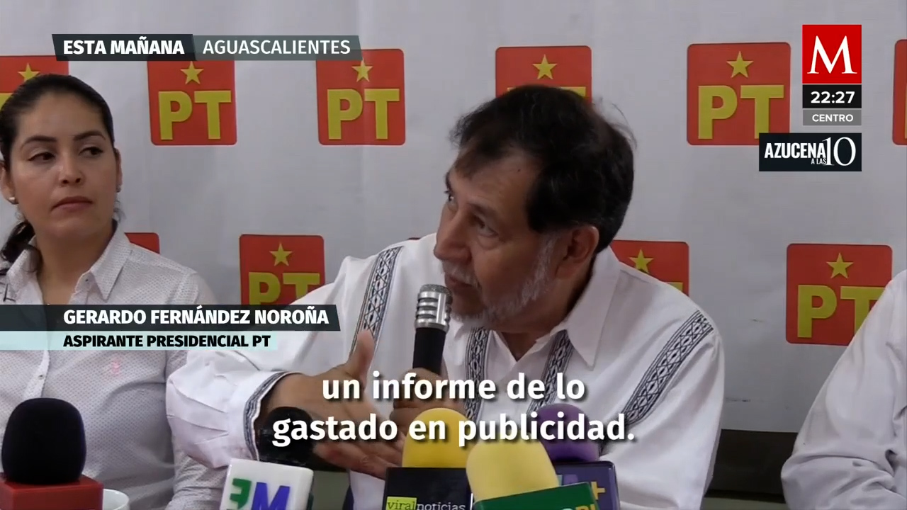 Noroña Exige Respuesta: ¿Origen de Espectaculares en Corcholatas?