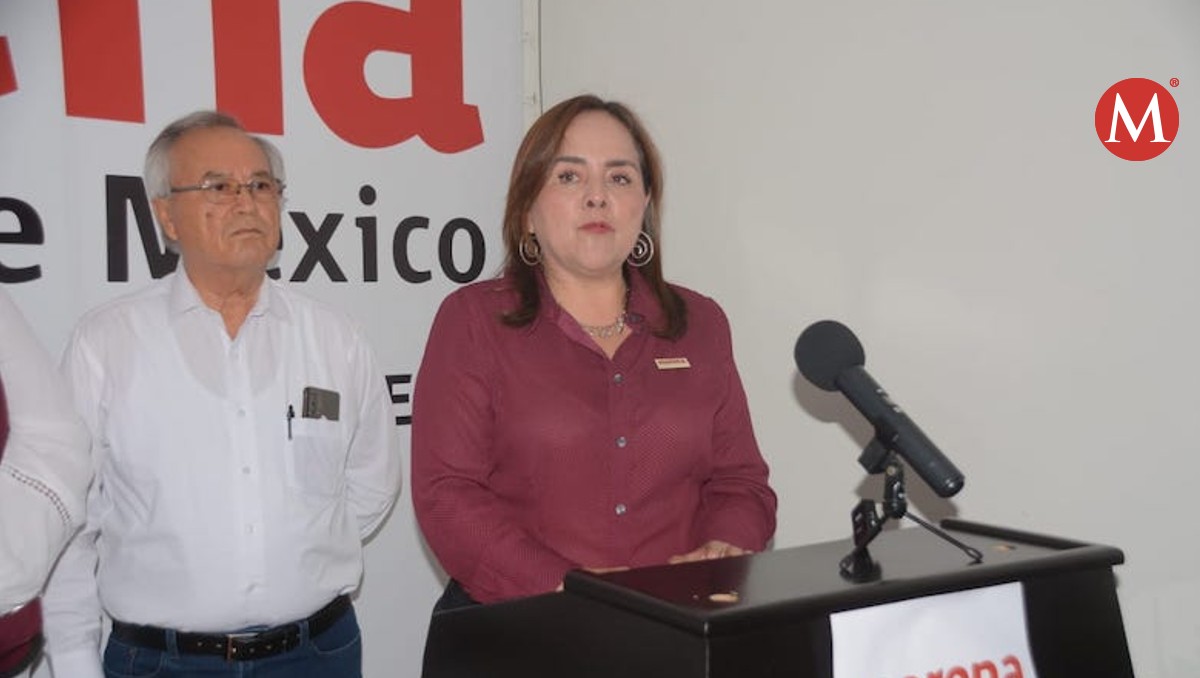Yuriria Iturbe Vázquez, presidenta de Morena en Tamaulipas. (Antonio Hernández)