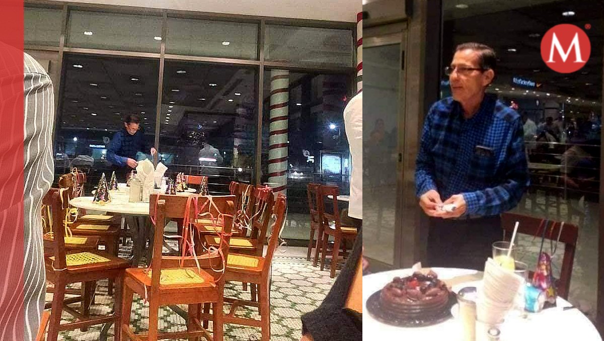 Abuelito esperaba que su familia lo acompañara en su cumpleaños. | ESPECIAL