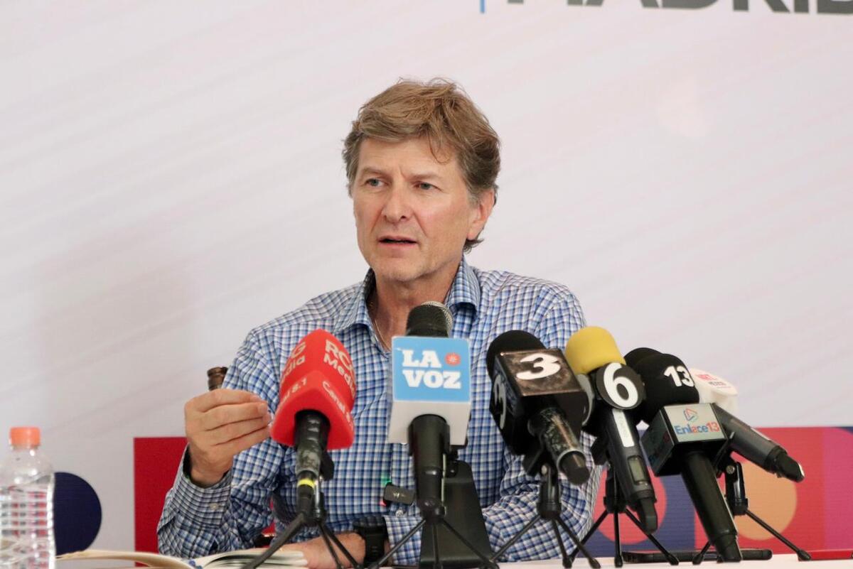 Enrique De La Madrid, aspirante a dirigir el Frente Amplio por México. (Esmeralda Sánchez)