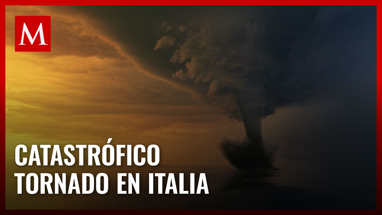 Impactante tornado arrasa con la ciudad de Milán