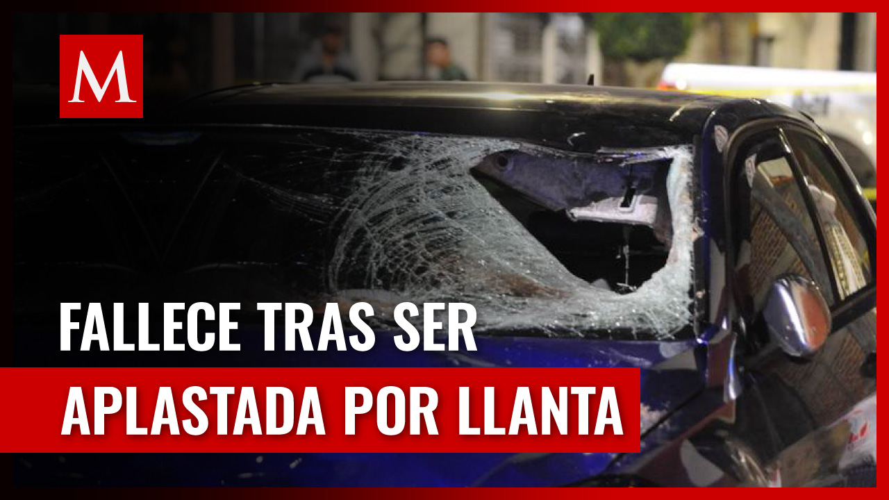 Joven muere aplastada por una llanta que se soltó de un camión