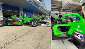 Este viernes fue su segundo día de actividad en Jerez, España, donde ha logrado aprender una dinámica diferente al lado de ingenieros y mecánicos.