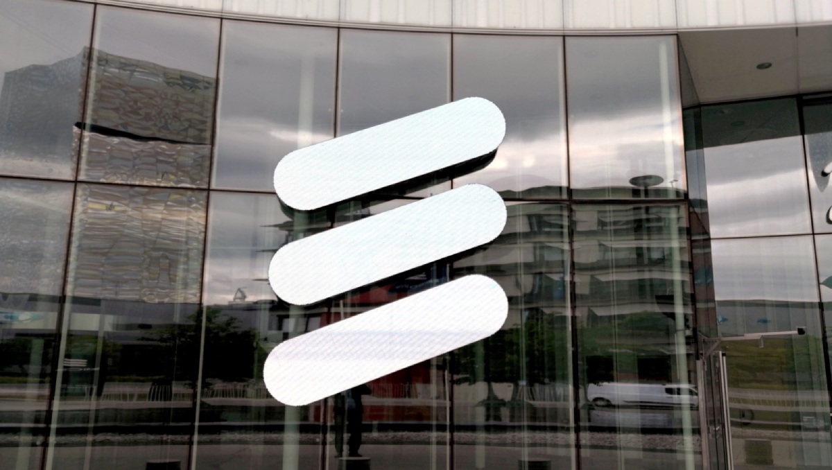 El logo de Ericsson en su sede en Estocolmo, Suecia. 14 de junio de 2018. Foto: (Reuters)