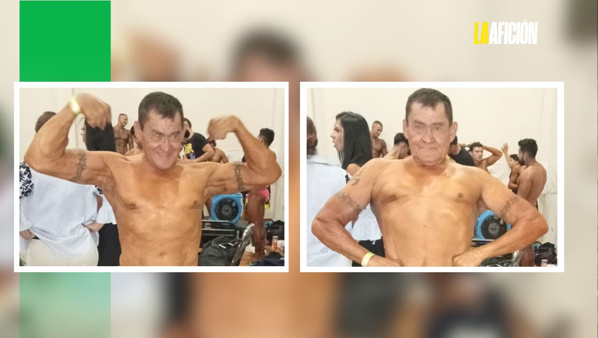 Salvador el 'Popeye' Gómez siga vigente en el fisicoculturismo. (Especial)