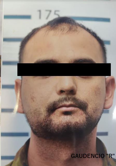 Gaudencio "R", detenido con artefactos explosivos en Ixtlahuacán.