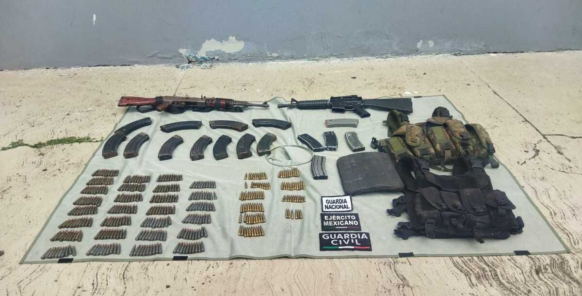 Un hombre fue detenido con armas largas en Michoacán. | Especial