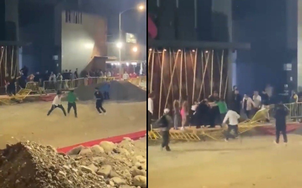 La pelea fue captada en video. | Especial