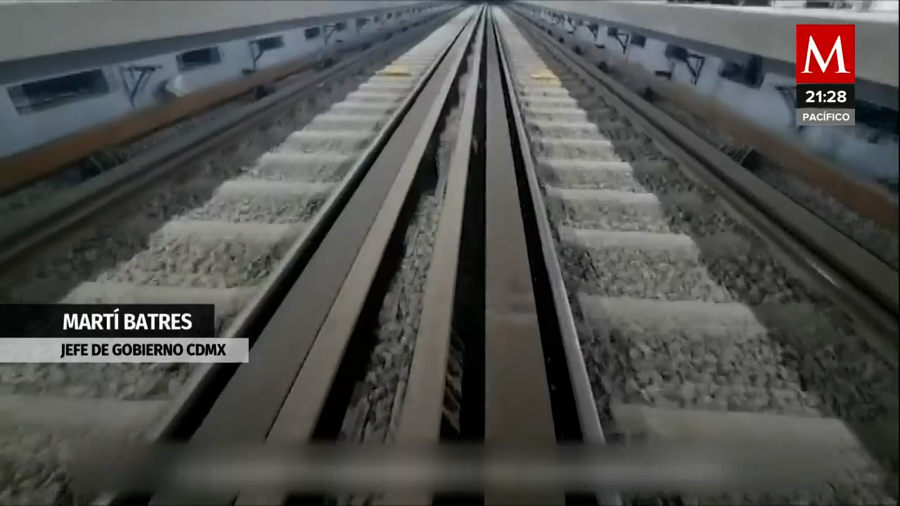 Martí Batres inspecciona la Línea 1 del Metro para prevenir accidentes y mejorar tecnología