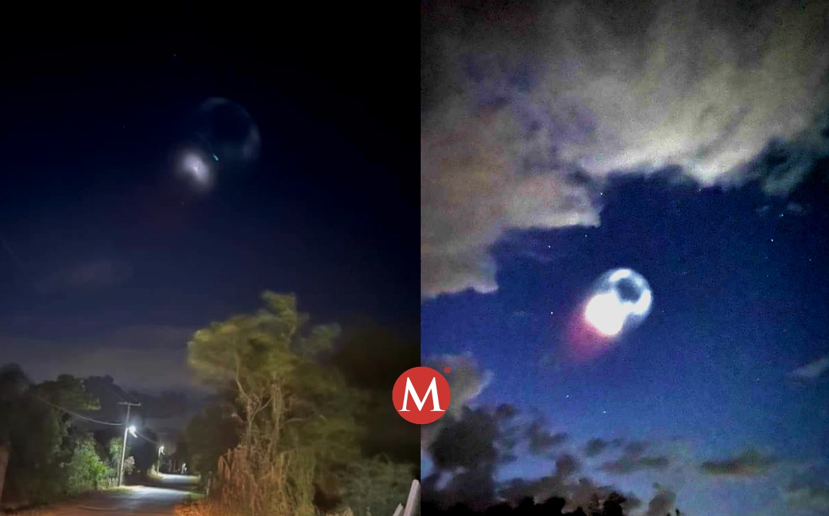¿Es un ovni? Captan extrañas luces en el cielo este domingo en Tamaulipas