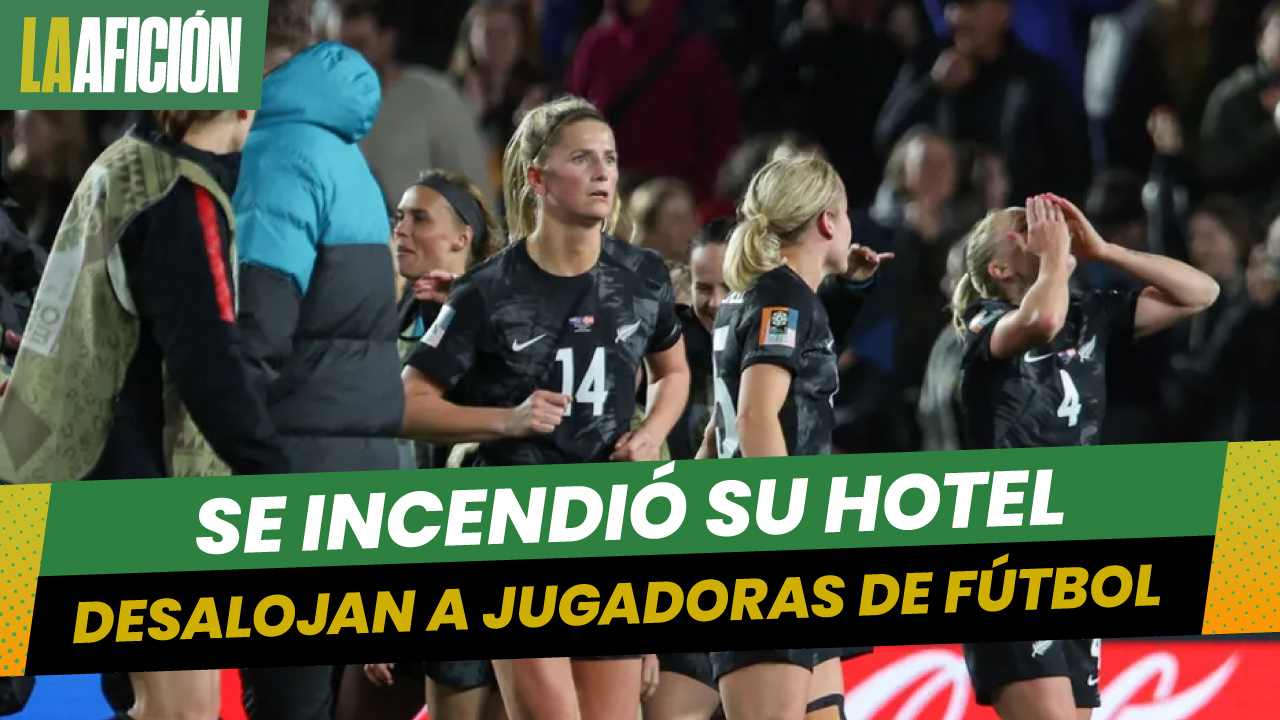 Selección de Nueva Zelanda es desalojada de hotel por incendio