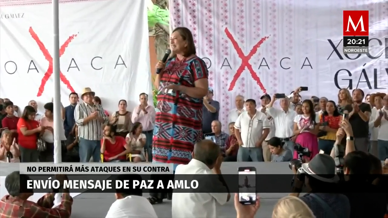 Xóchitl Gálvez impulsa la paz y rechaza pensiones: Alcanza 150 mil firmas