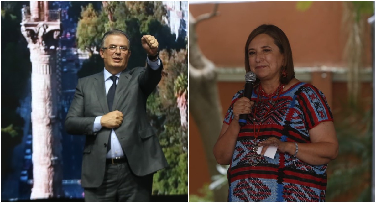 Ebrard recordó que ha presentado quejas ante Morena respecto a irregularidades de otras 'corcholatas'. | Araceli López y Ariana Pérez