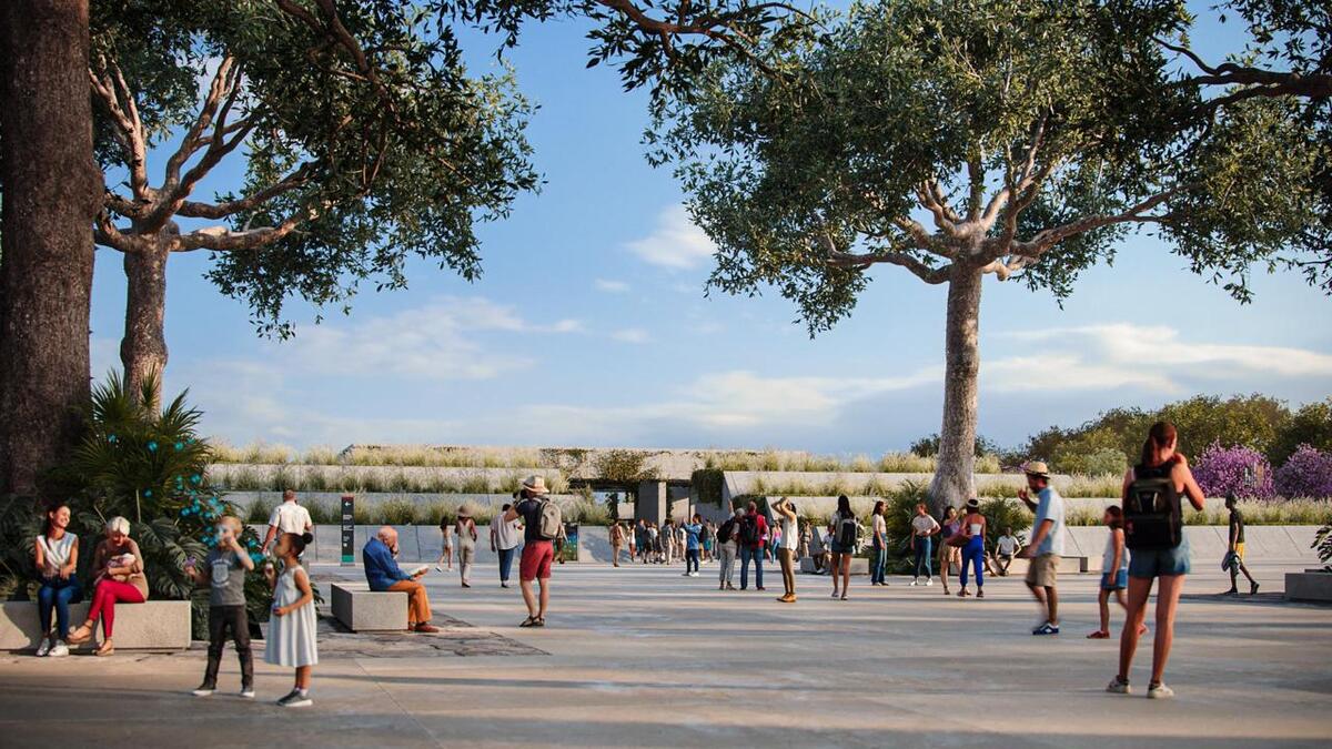 Render del proyecto Chichén Viejo. (Foto: INAH)