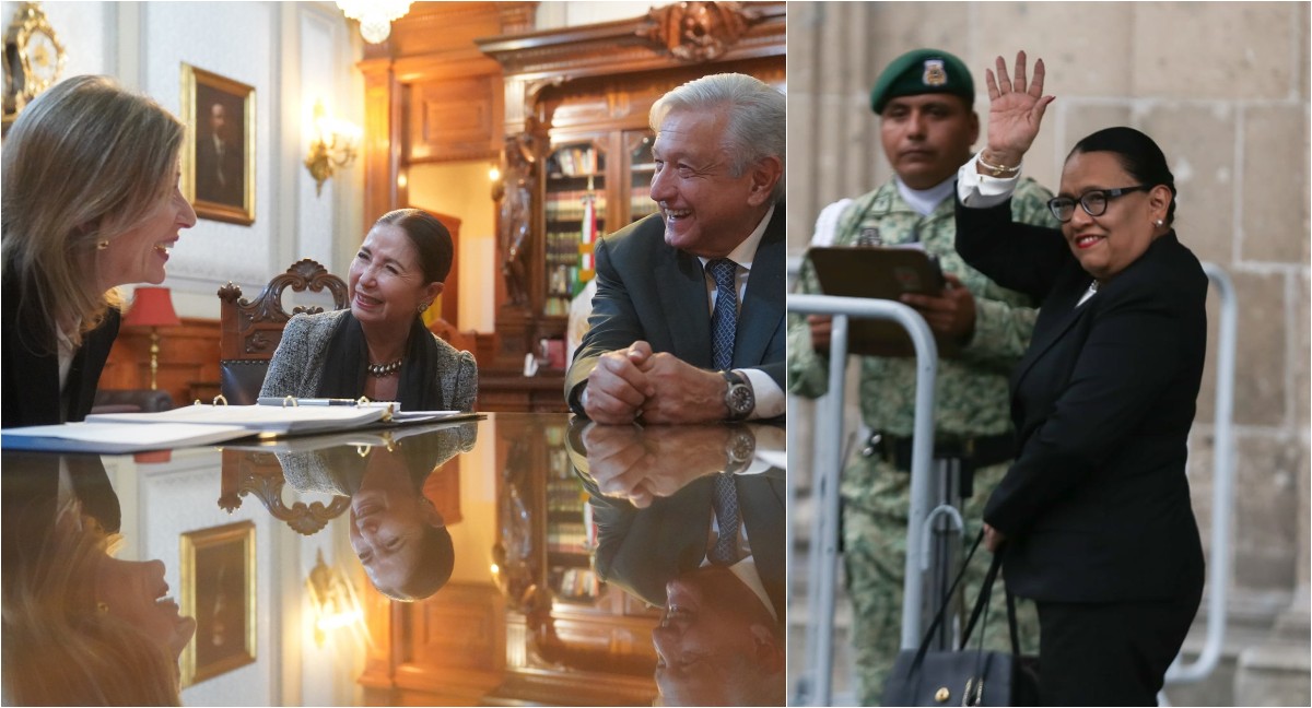 La reunión duró más de tres horas en Palacio Nacional. | Especial y Araceli López