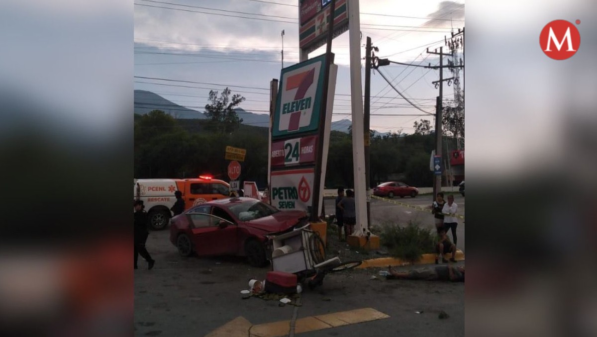 El accidente ocurrió hace 15 días sobre la Carretera Nacional. Foto: Especial