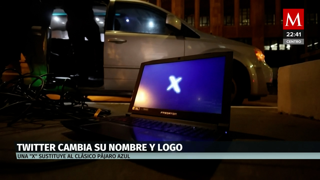 Elon Musk revoluciona Twitter: Deja atrás el icónico pájaro azul por una 'X' blanca sobre negro