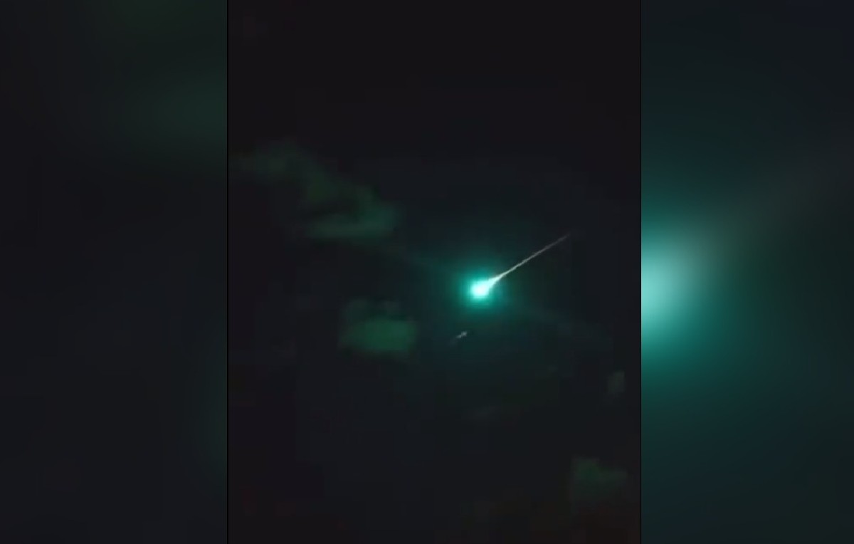 El fenómeno fue visible en Ciudad Guzmán, Zapotiltic, Pihuamo, Tuxpan, Tonila y Tamazula (Twitter)